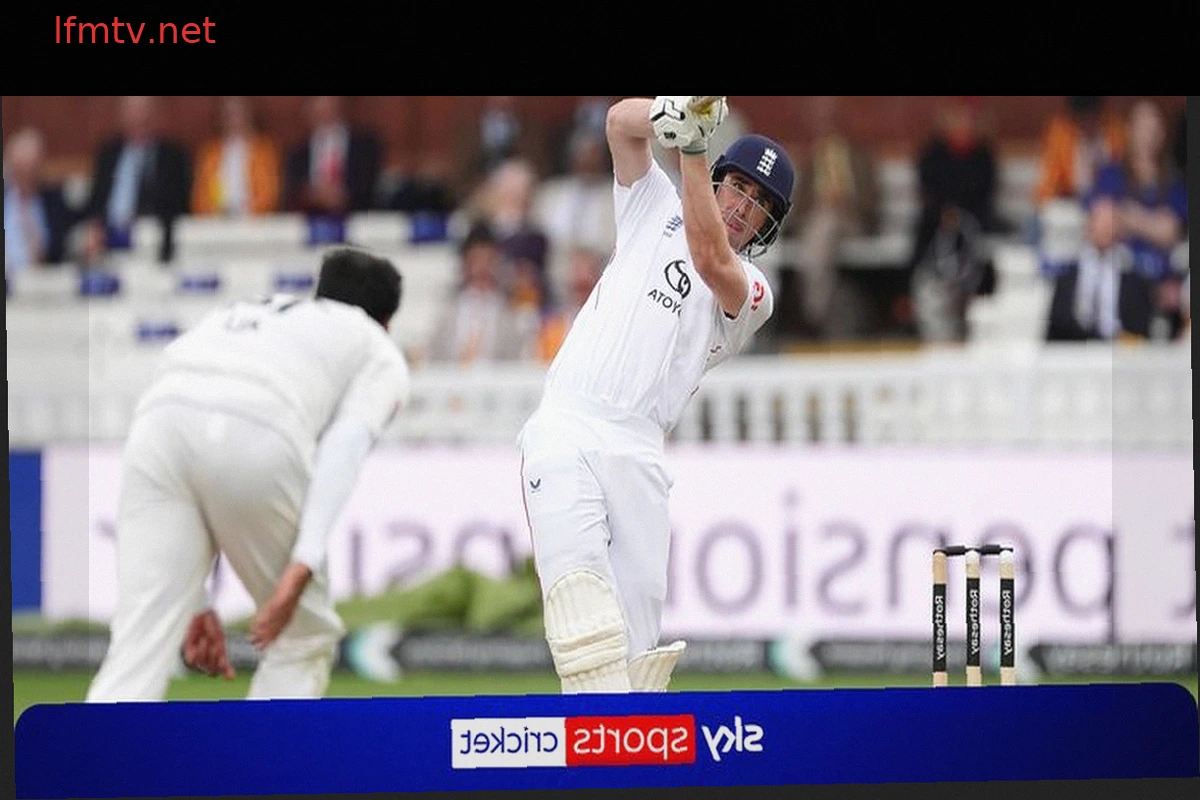 Dan Lawrence's Half-Century Secures Strong Lead for England Against Pakistan at Lord's