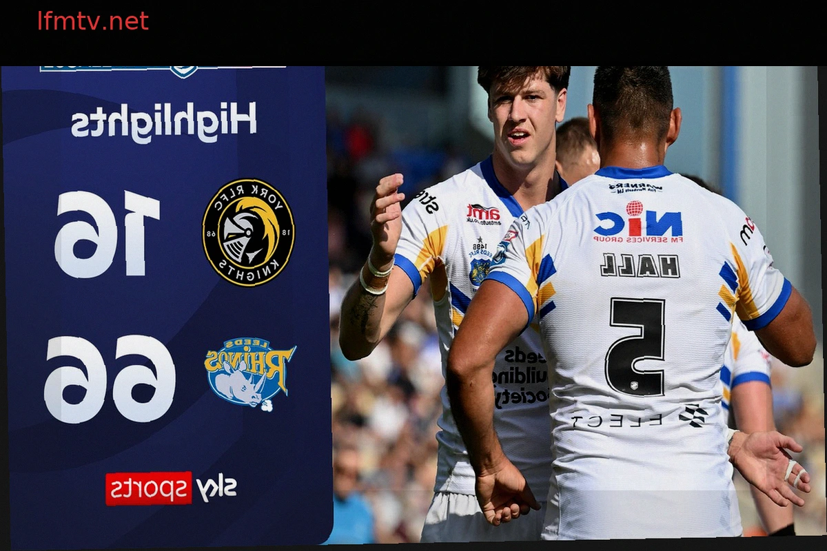 Leeds THRASH York to top Super League