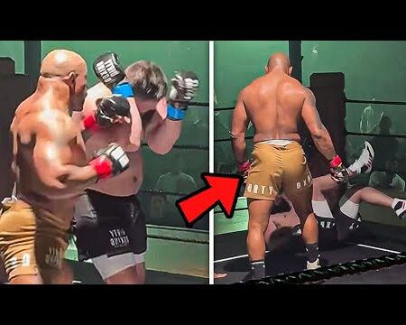 Yoel Romero Knocks Out Giant Opponent in Dirty Boxing Debut