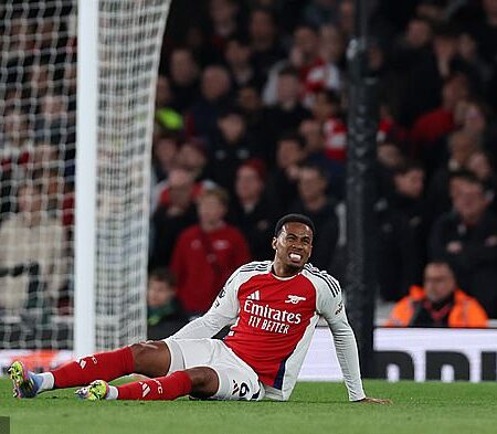 Arsenal’s Champions League Chances Diminished After Gabriel and Timber Injury Setbacks