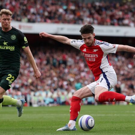 Arsenal’s Draw with Brentford Underscores Declan Rice’s Importance