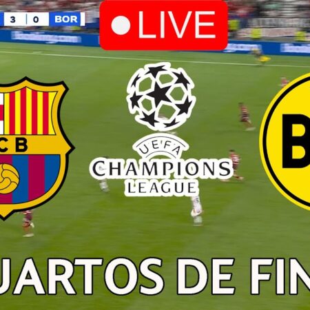 Champions League Showdown: Barcelona Faces Dortmund in Quarterfinals