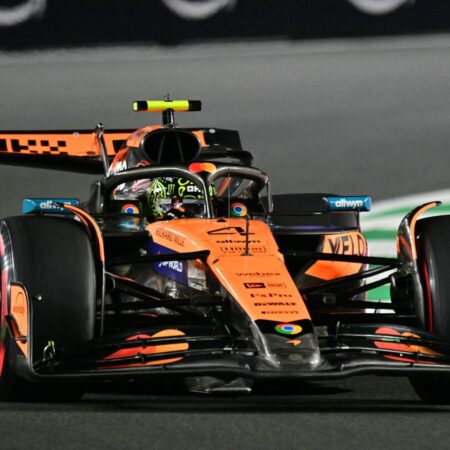 Saudi Arabian GP: McLaren Leads Practice in Jeddah