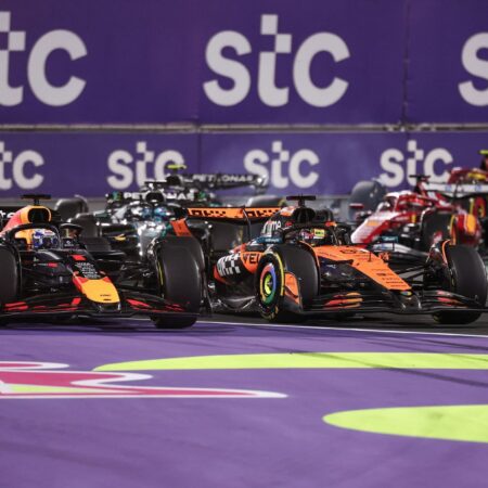 Martin Brundle Reviews Verstappen and Piastri’s Saudi Arabian GP First-Corner Controversy
