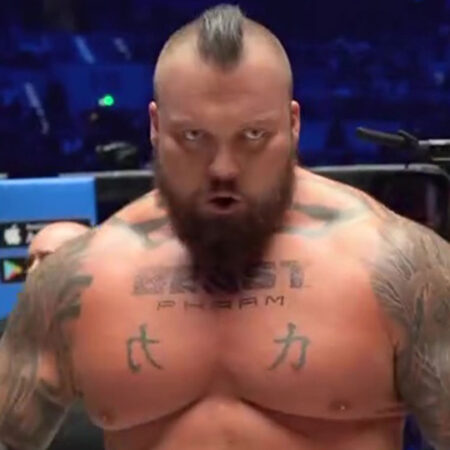Eddie Hall addresses cheating allegations after knocking out five-time World’s Strongest Man in 30 seconds