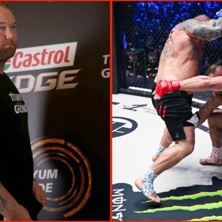 Thor Bjornsson Reacts to Eddie Hall’s MMA Debut, Praises Different Bout