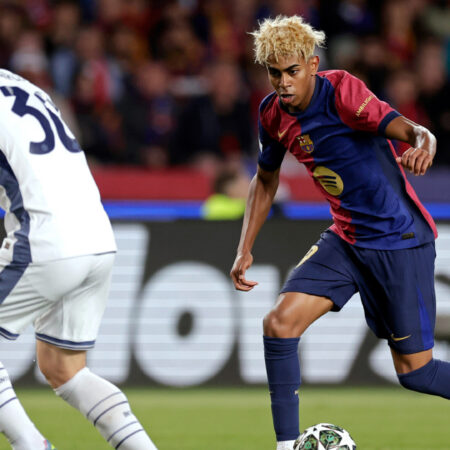 Ламин Ямаль преодолел травму на разминке и сыграл в полуфинале Лиги чемпионов за “Барселону”