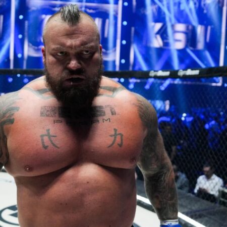 Eddie Hall Confirms Contract Signed for Next MMA Fight, Hints at Return Date