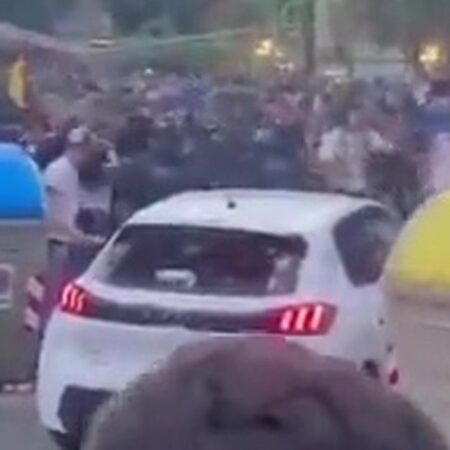 Car Strikes Crowd Outside Barcelona Game at Espanyol, Eight People Injured