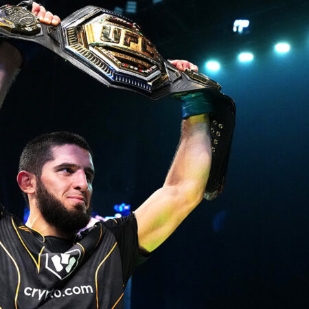 Islam Makhachev’s Undefeated Teammate Hints at Potential Lightweight Return After Vacating Belt