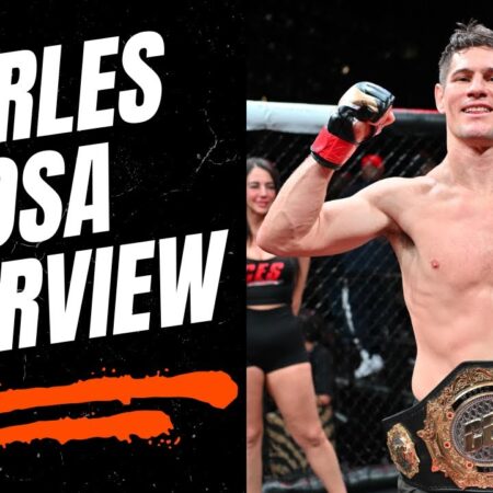 UFC veteran Charles Rosa sees superstar potential as hockey fighter in BKFC Ice Wars