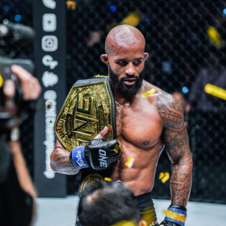 Demetrious Johnson vs Eddie Hall MMA fight predicted by UFC champion who has sparred 350lb ‘World’s Strongest Man’