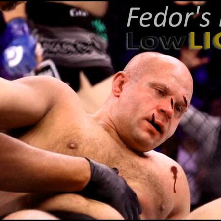 Fedor Emelianenko’s legendary 28-fight unbeaten streak ended when rookie mistake led to 69-second loss