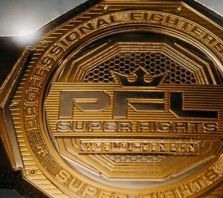 PFL Unveils Striking New World Title Belt Amidst Post-Bellator Merger Restructuring