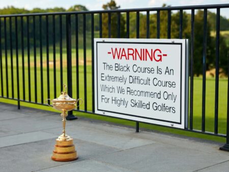 Bethpage Black: Where Golf’s “Warning” Sign Meets Ryder Cup Glory in 2025