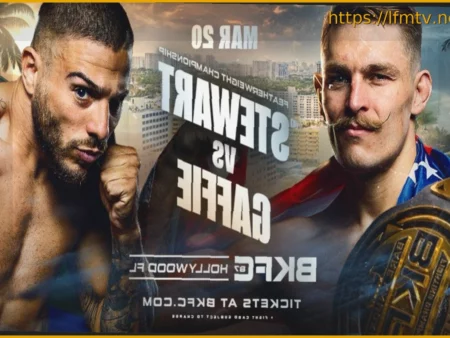 BKFC 87: Stewart vs. Gaffie – Полные результаты и основные моменты из Голливуда