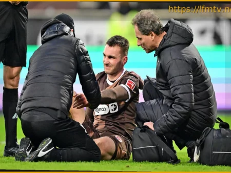 Bundesliga: FC St. Pauli Hit by Injury Blow as Key Player James Sands is Sidelined
