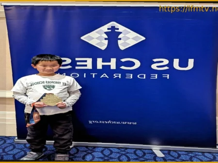 Ted Wang Secures First Place in National K-12 Chess Championship’s 3rd Grade Section