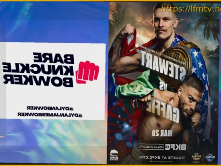 Kai Stewart Is Focused on BKFC 87 Title Defense but Eyes Two Other Belts