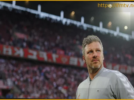 Cologne Hosts Gladbach: Is This Kwasniok’s Decisive Match?