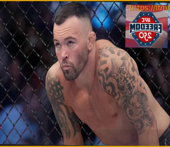 Colby Covington Slams “Piss Poor” UFC White House Card