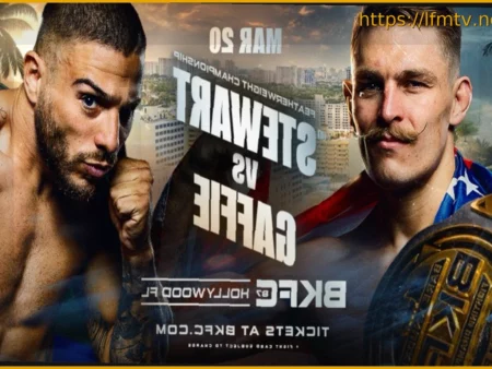 BKFC 87: Stewart vs. Gaffie – Полные результаты и основные моменты из Голливуда