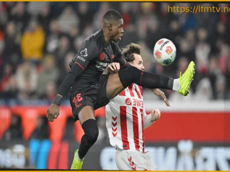 Matchday Schedules Set: Rhenish Derby Kicks Off on Saturday Afternoon