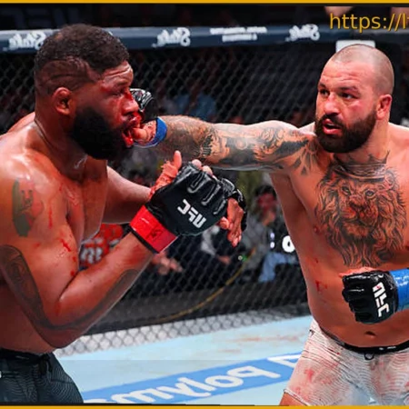 Josh Hokit Climbs to Top 5 in UFC Heavyweight Rankings After Dominating Curtis Blaydes