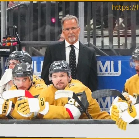 Vegas Golden Knights Make Coaching Change: Cassidy Out, Tortorella In