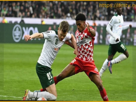 Гладбах упускает домашнюю победу над Майнцем 05