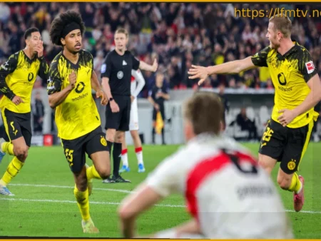 Dortmund Stuns Stuttgart in Injury Time Thriller