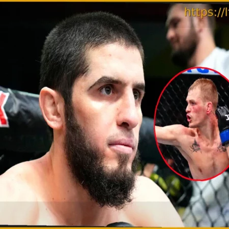 Islam Makhachev Responds to Ian Machado Garry: “I’m Awaiting the Contract”