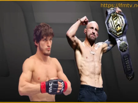 Movsar Evloev Confidently Prepares for Alexander Volkanovski Title Showdown