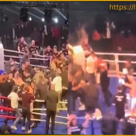 Chaos Erupts: Crowd Storms Ring After Controversial Boxing Match in Turkey