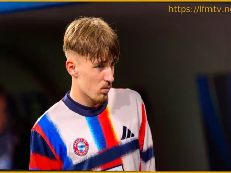 Lennart Karl Suffers Muscle Tear, A Blow to FC Bayern Before Real Madrid Showdown