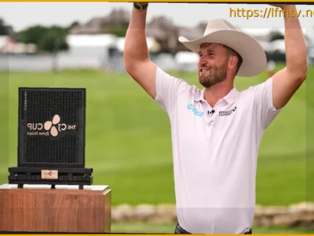 Уиндэм Кларк одержал победу на CJ Cup Byron Nelson с результатом 60