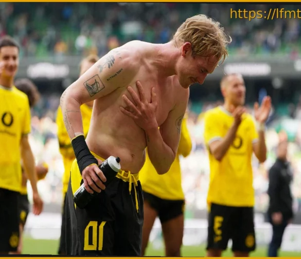 Vizemeister BVB siegt zum Abschluss in Bremen