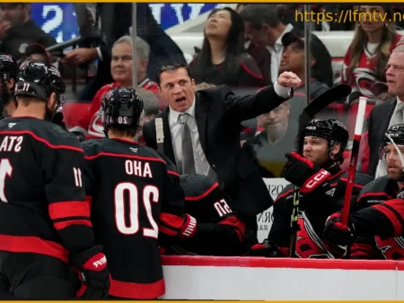 Hurricanes and Rod Brind’Amour One Win From Ending 20-Year Championship Drought